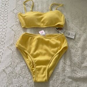 Yellow bikini